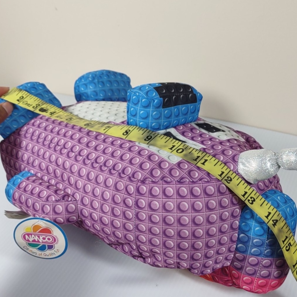Nanco Narwhal silver sparkle pup rainbow hair - Picture 14 of 17